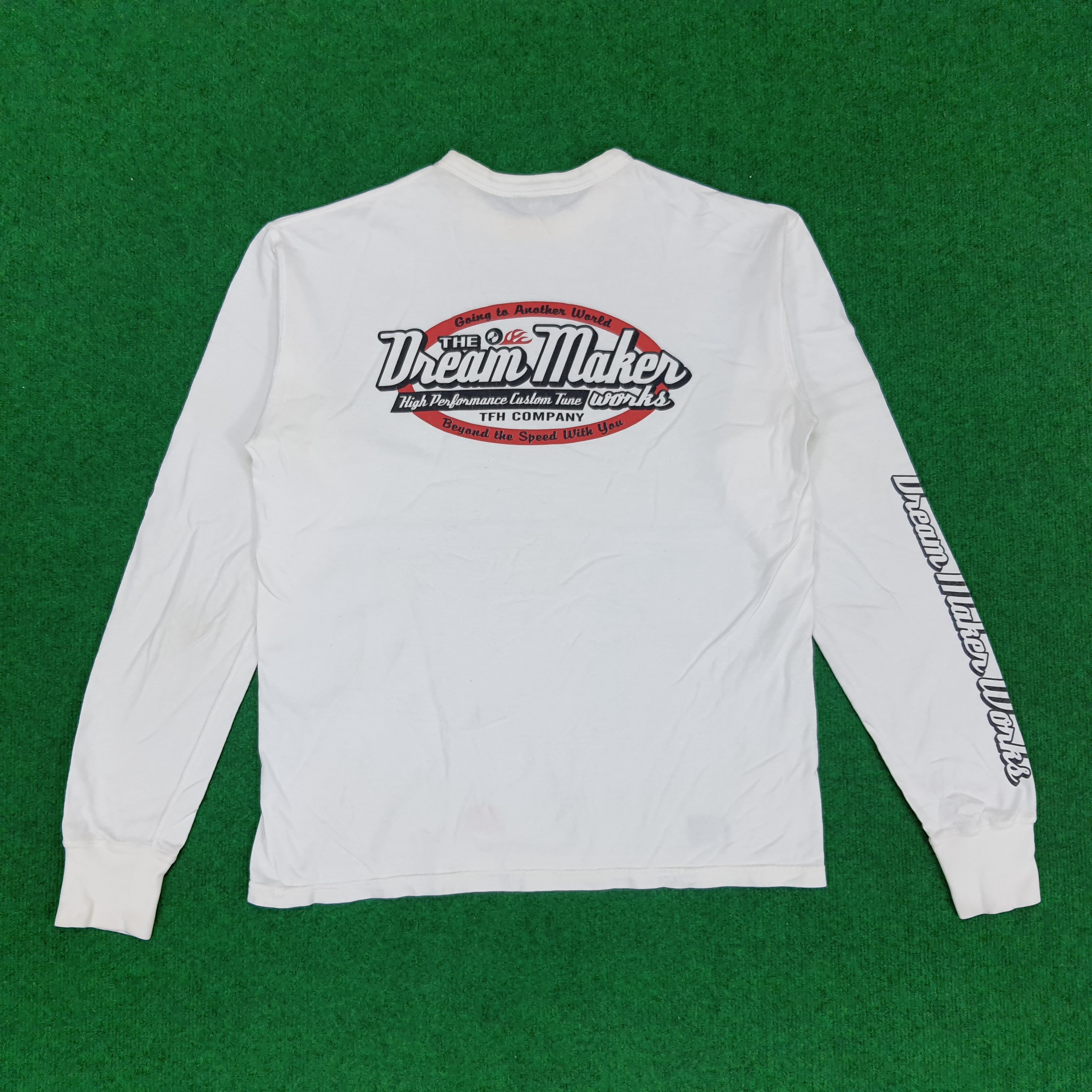 Japanese Brand × The Flat Head × Vintage Vintage The Flat Head Biker Japanese Brand T-shirt Size US L / EU 52-54 / 3 - 1 Thumbnail