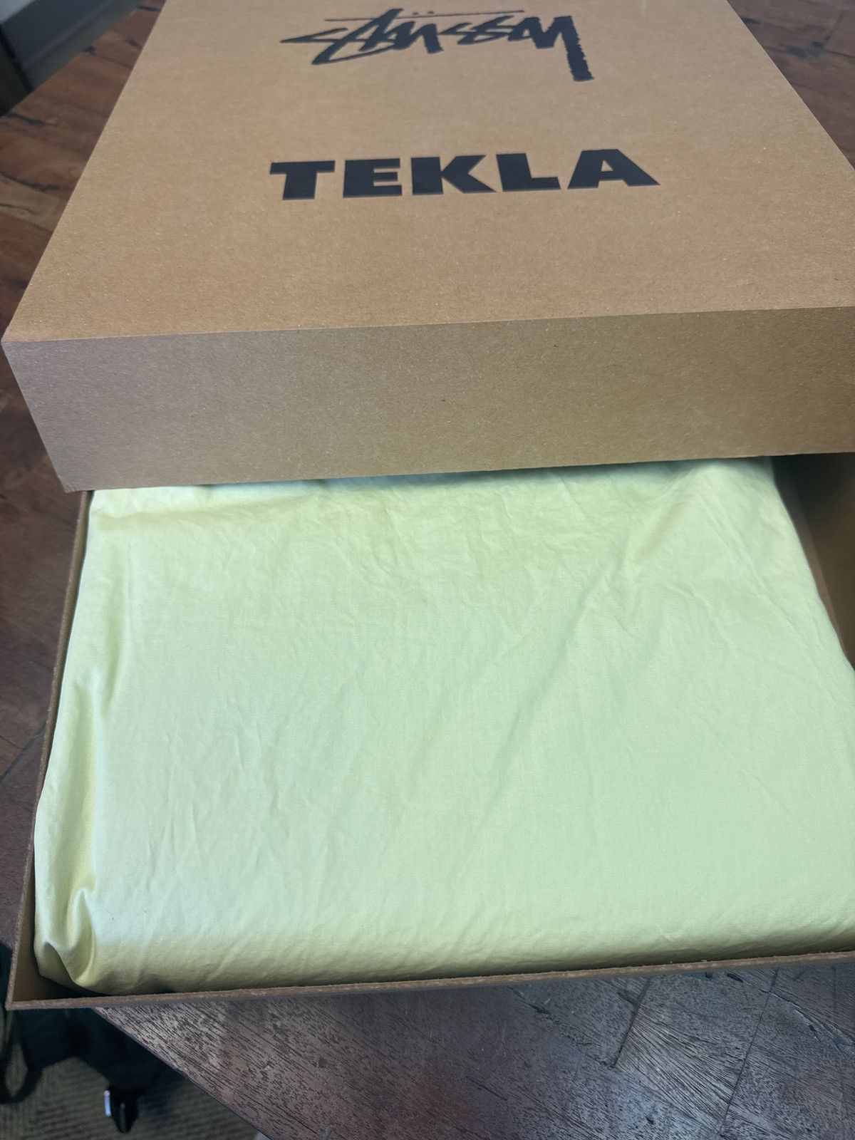 Stussy × Tekla Stussy Tekla Lime Duvet cover Size ONE SIZE - 1 Thumbnail