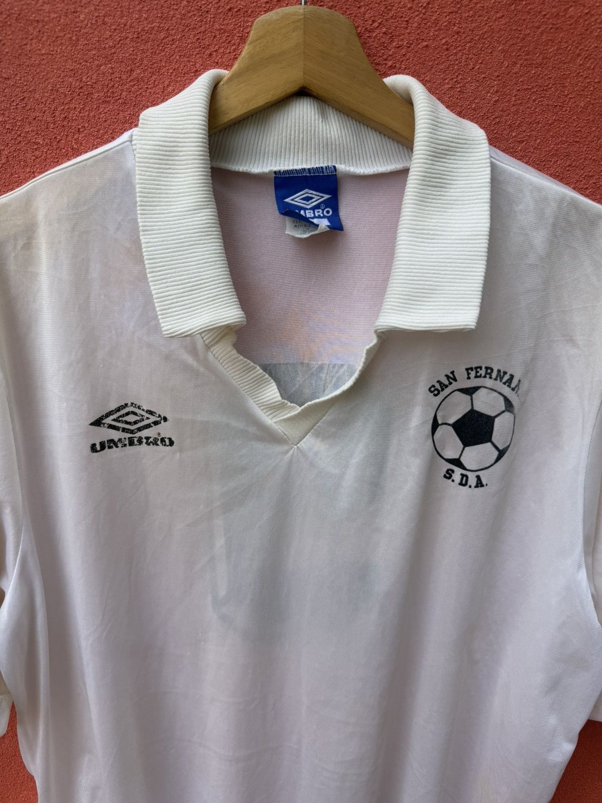 Umbro Vintage & Rare Jersey S.D.A. x Number 9 Size US XL / EU 56 / 4 - 3 Thumbnail