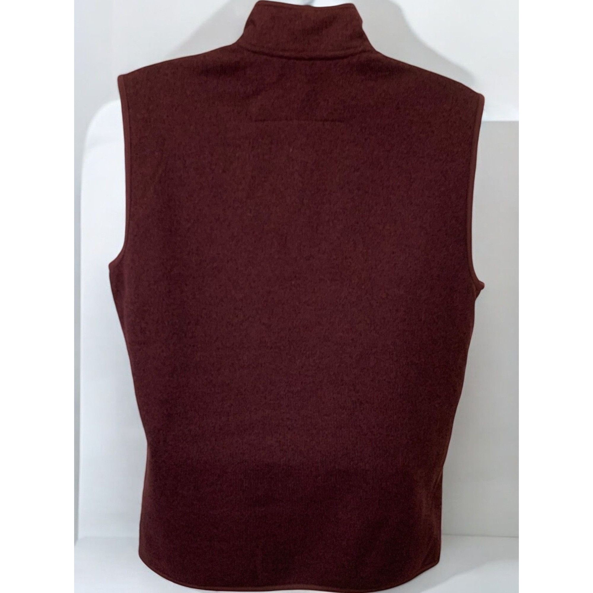 Chaps Ralph Lauren Chaps Mens Burgundy Zip Fleece Lined Vest M Size US M / EU 48-50 / 2 - 5 Thumbnail