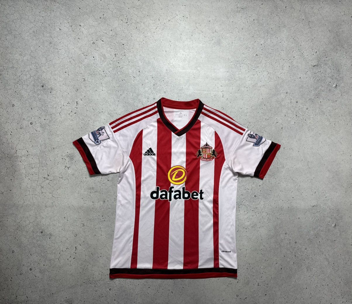 Adidas Adidas FC Sunderland 2015/2016 Vintage Soccer Jersey Size US M / EU 48-50 / 2 - 1 Thumbnail
