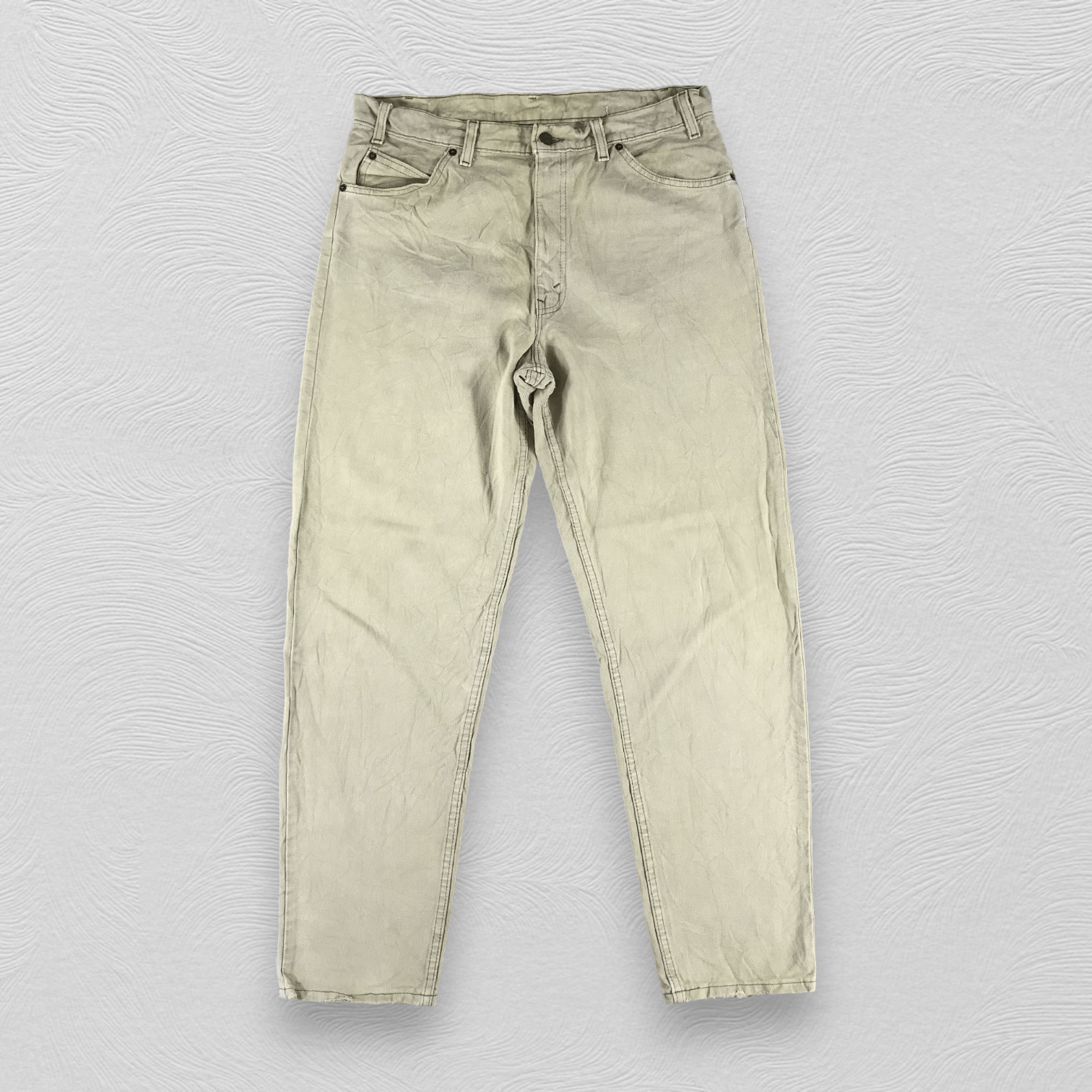 image of Levis x Vintage 90's Levi's 550 Jeans Orange Tab Denim Kj1410 in Faded, Men's (Size 35)