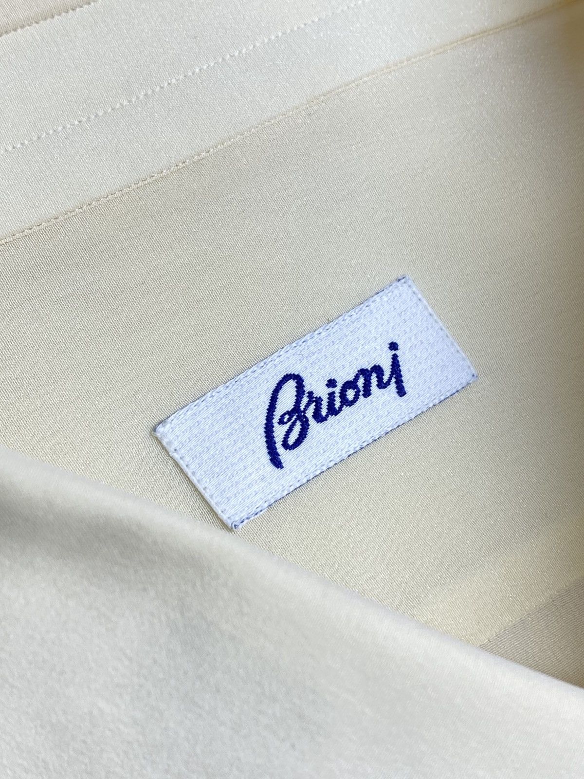 Brioni Brioni Silk Long Sleeve Shirt Size US L / EU 52-54 / 3 - 16 Thumbnail