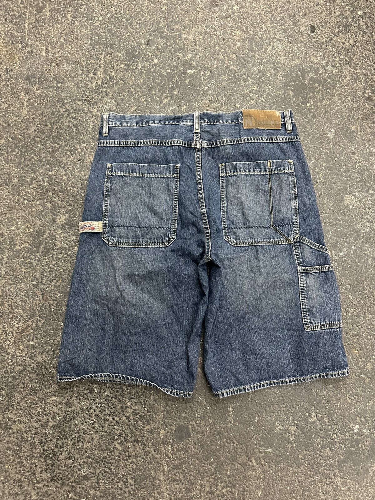 Nautica Y2K nautica cargo jorts Size US 35 - 1 Thumbnail