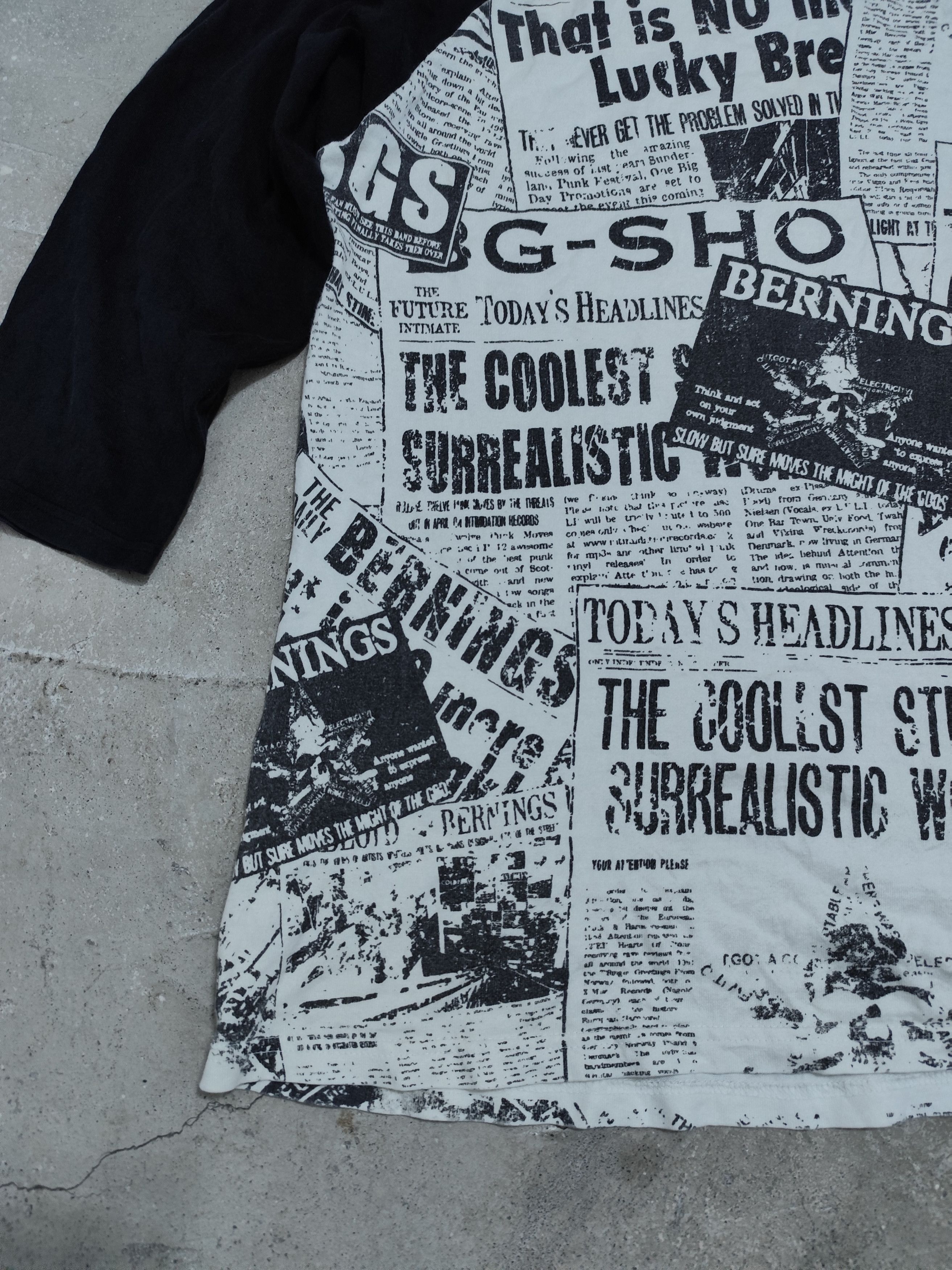 14th Addiction If six was nine style gothic punk berning sho news paper Size US M / EU 48-50 / 2 - 9 Thumbnail
