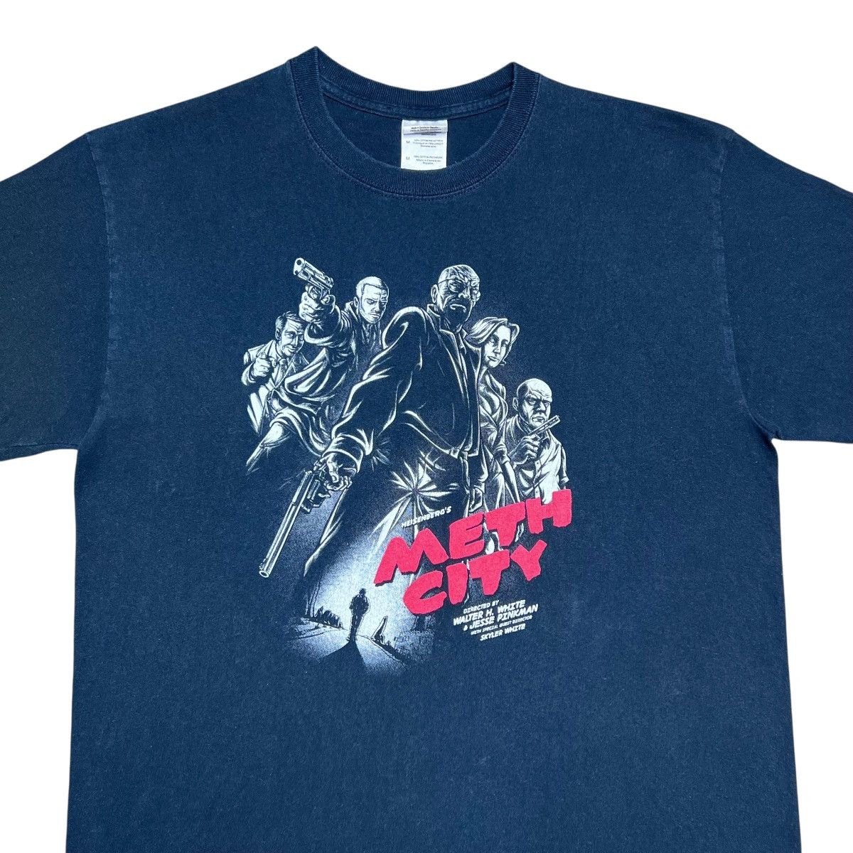 Gildan Vtg 2000s Breaking Bad Meth City Sin City Movie Parody Tee Size US M / EU 48-50 / 2 - 5 Thumbnail