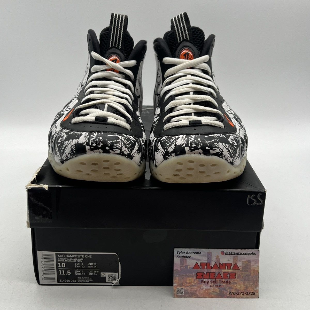 Nike Air Foamposite one shattered backboard Size US 10 / EU 43 - 2 Thumbnail