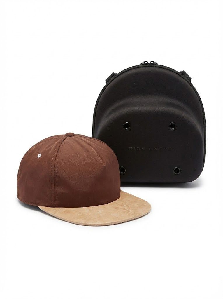 Rick Owens Drkshdw Rick Owens MOODY baseball cap Size ONE SIZE - 1 Thumbnail