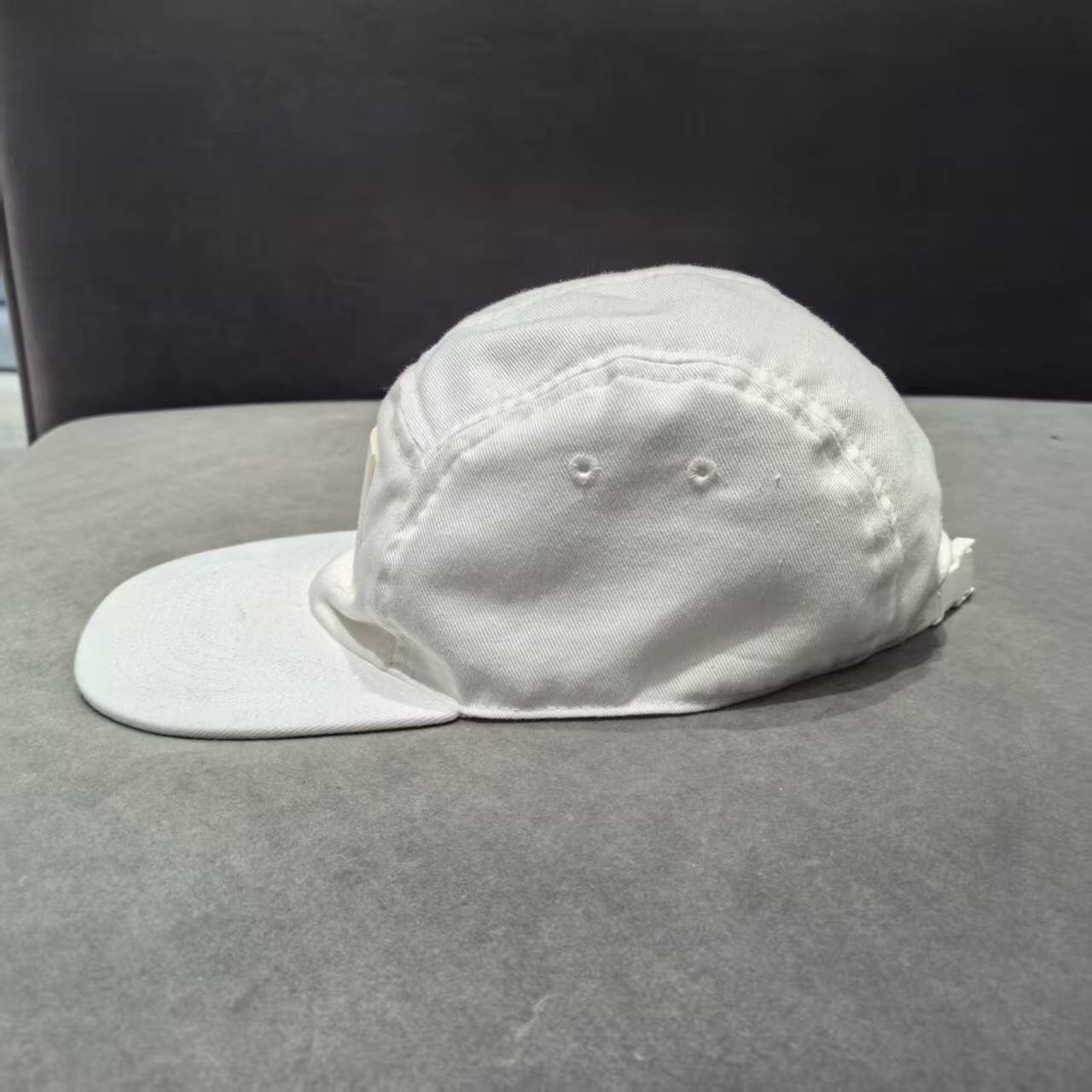 Maison Margiela NWT MM6 logo label cap white unisex Size ONE SIZE - 4 Thumbnail