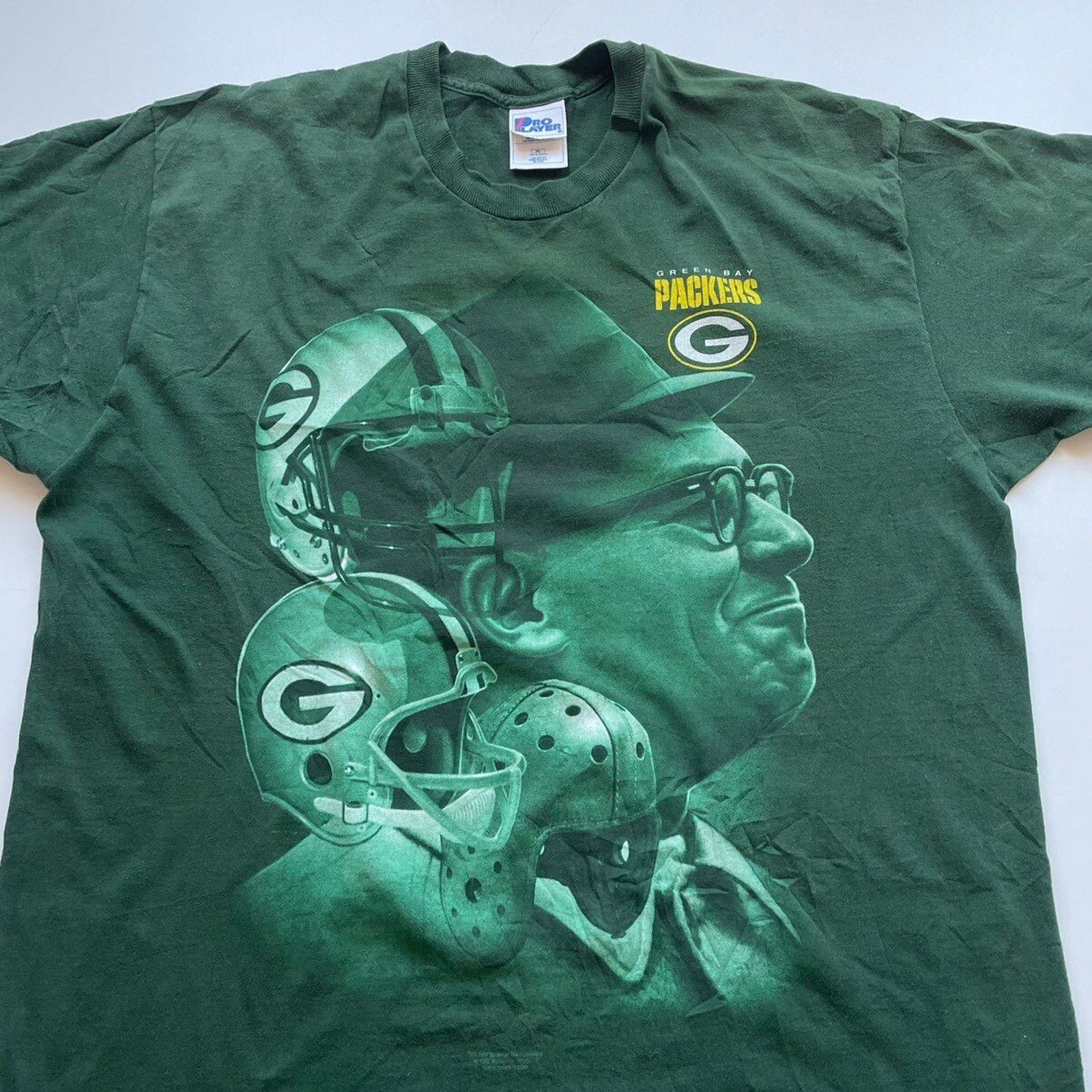 NFL Vintage 90s Green Bay Packers NFL Pro Player T Shirt XL Rare Size US XL / EU 56 / 4 - 2 Thumbnail