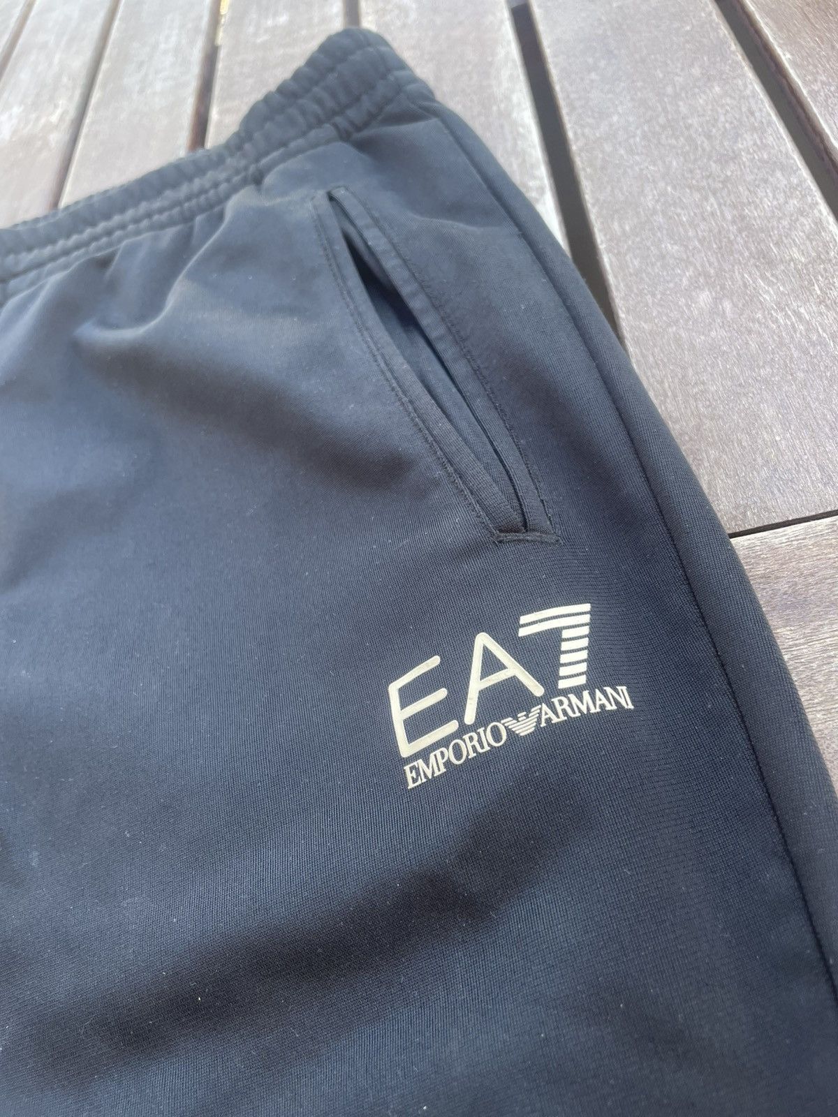 Emporio Armani Emporio Armani Black Pants Size US 31 - 2 Thumbnail