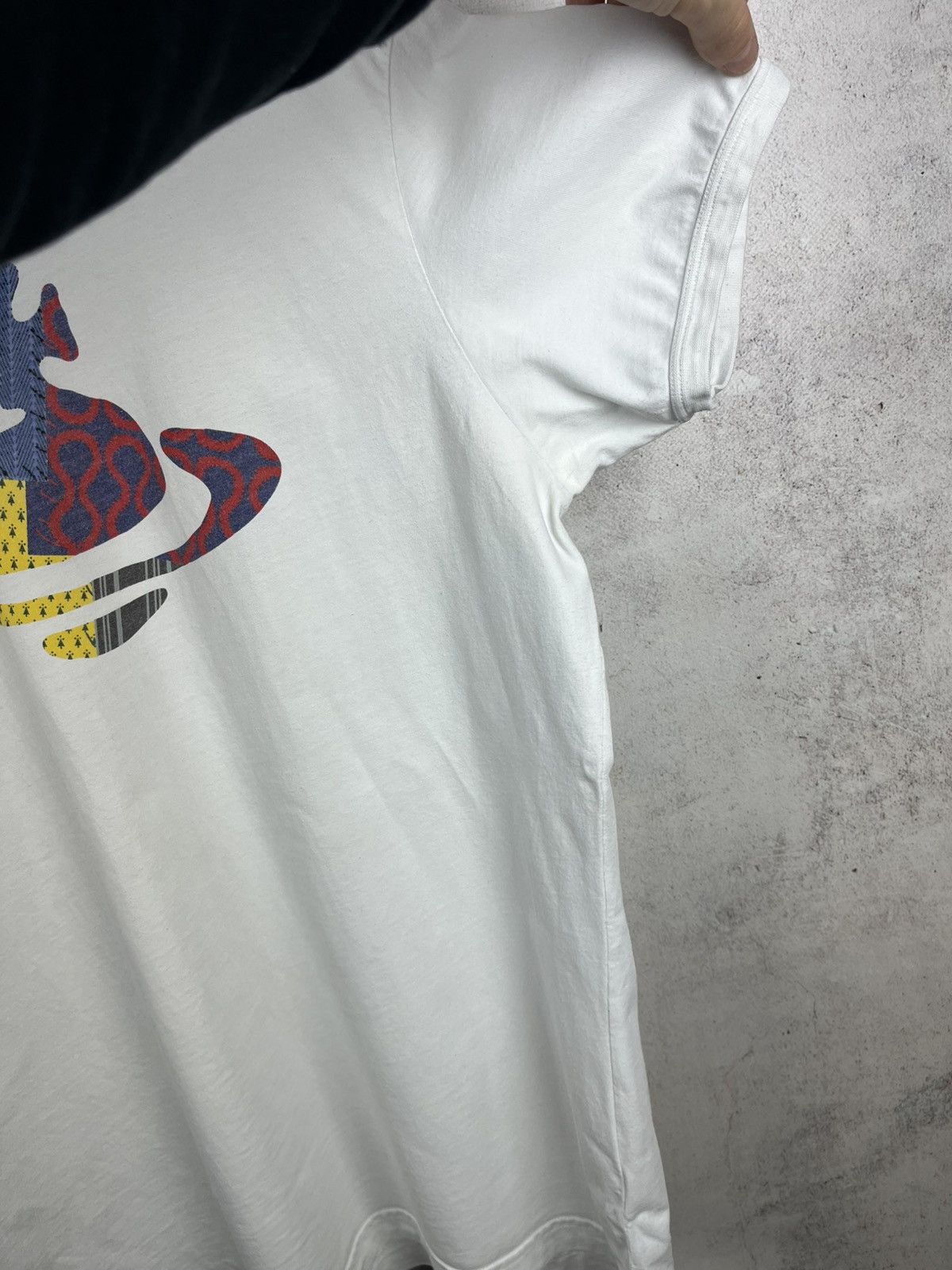 Vivienne Westwood Vivienne Westwood Anglomania Big Logo T-shirt Rare Hype Y2K Size US XL / EU 56 / 4 - 6 Thumbnail