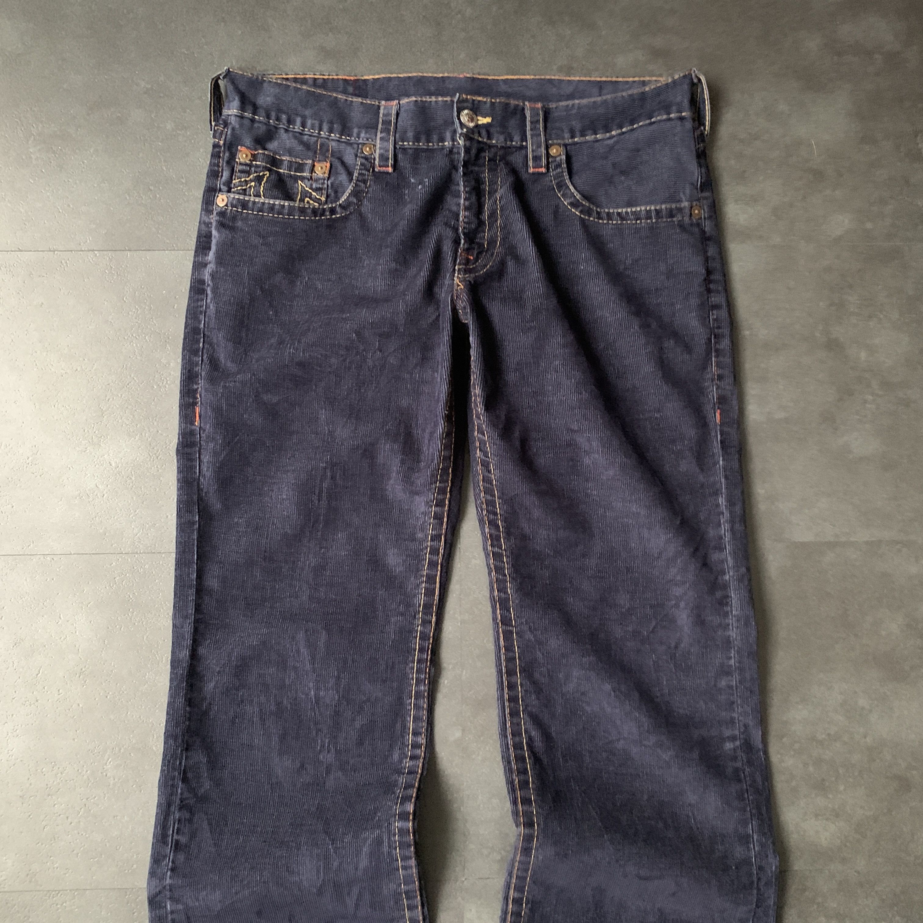 True Religion Vintage 2000s True Religion Bobby Corduroy Pants Size US 36 / EU 52 - 6 Thumbnail
