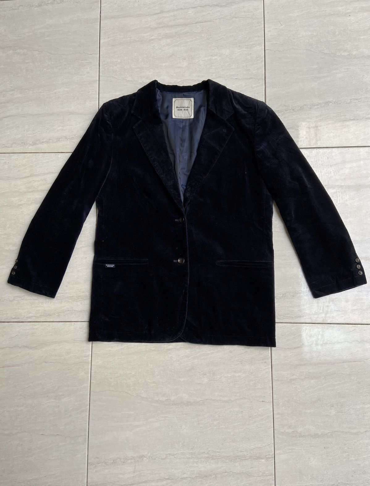 Mademoiselle Non Non MADEMOISELLE NON NON Blue Suit Size US L / EU 52-54 / 3 - 6 Thumbnail