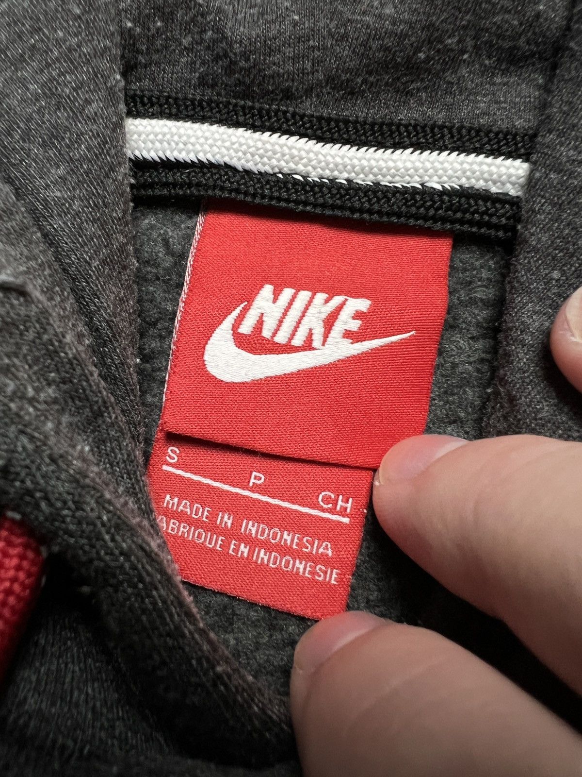 Nike Nike boxy fit vintage hoodie center swoosh logo spellout y2k Size US S / EU 44-46 / 1 - 8 Thumbnail