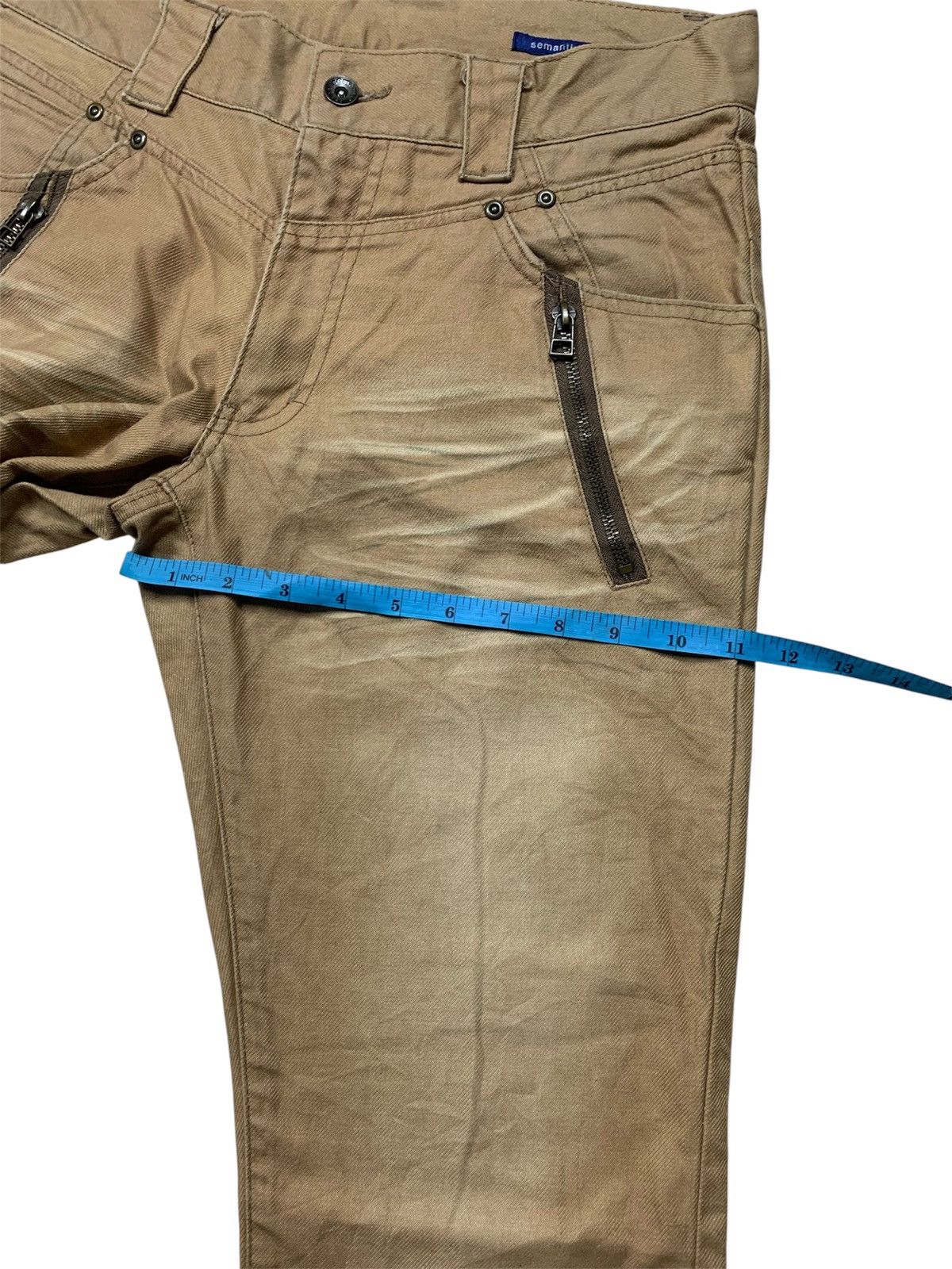 semanticdesign Flare semantic design zipper denim Size US 32 / EU 48 - 5 Thumbnail