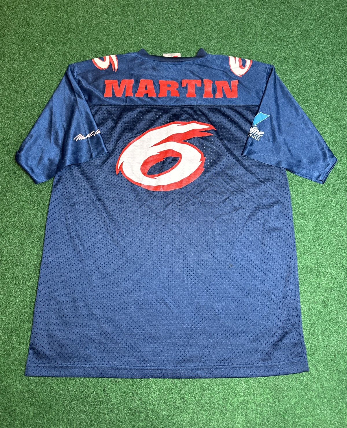 Chase Authentics × Vintage Vintage Y2K Mark Martin Chase Nascar #6 Football Jersey Size US L / EU 52-54 / 3 - 2 Thumbnail