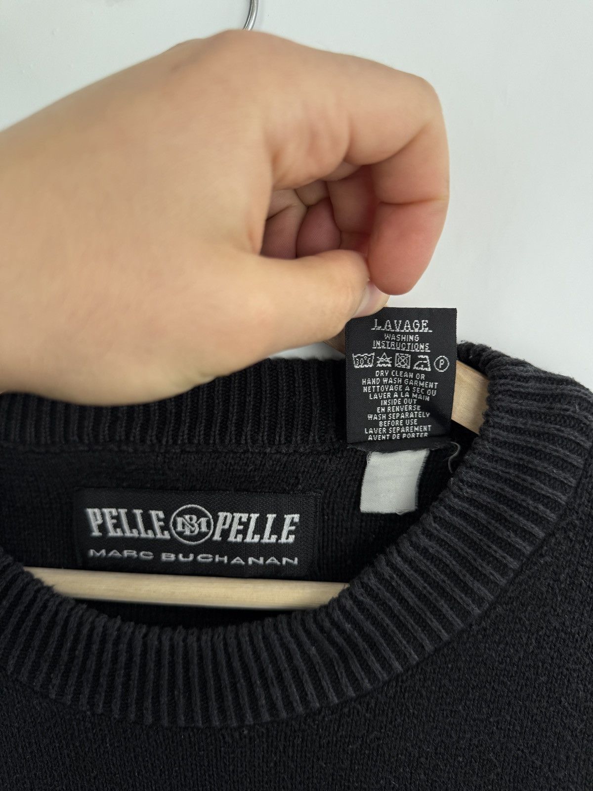 Marc Buchanan × Pelle Pelle 🇺🇸 Vintage 90s Pelle Pelle Marc Buchanan Sweaters USA Rare Size US M / EU 48-50 / 2 - 7 Thumbnail