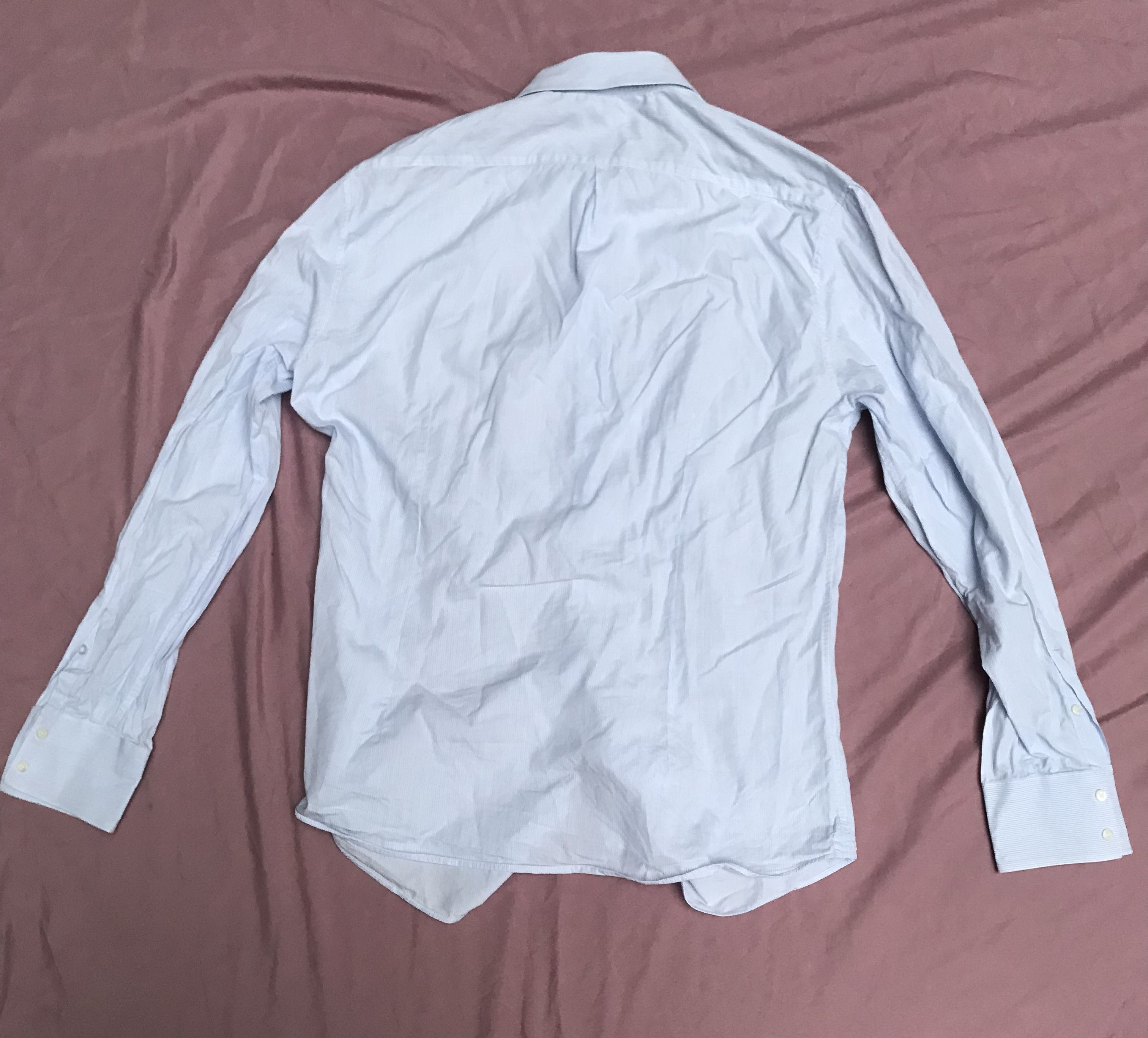 Brunello Cucinelli Brunello Cucinelli high-end cotton poplin striped button up Size US M / EU 48-50 / 2 - 6 Thumbnail