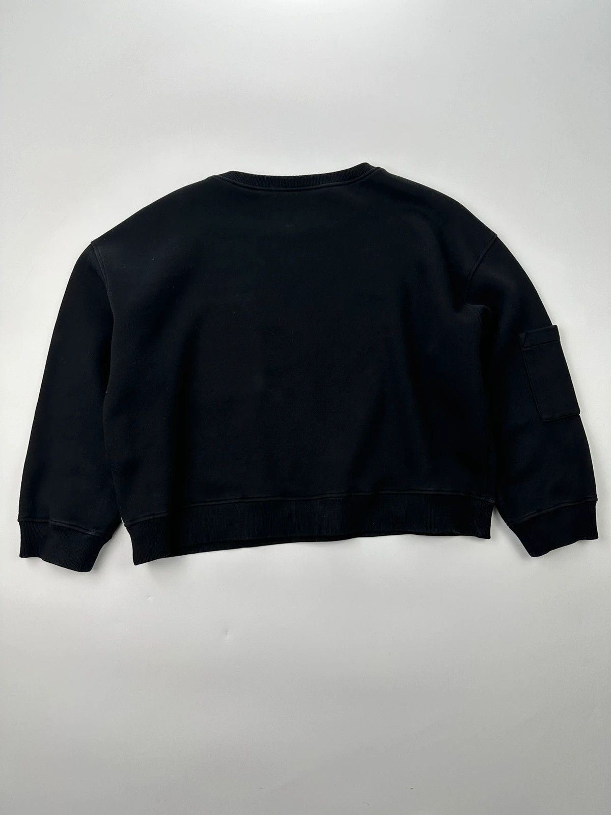 Prada Prada Milano SS2018 Crop Black Sweater Pockets Size M / US 6-8 / IT 42-44 - 6 Thumbnail
