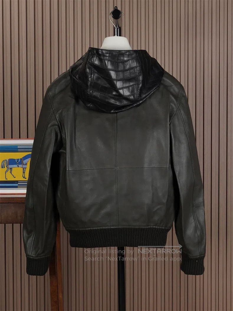 Hermes Hermes Crocodile leather jacket Size US M / EU 48-50 / 2 - 3 Thumbnail
