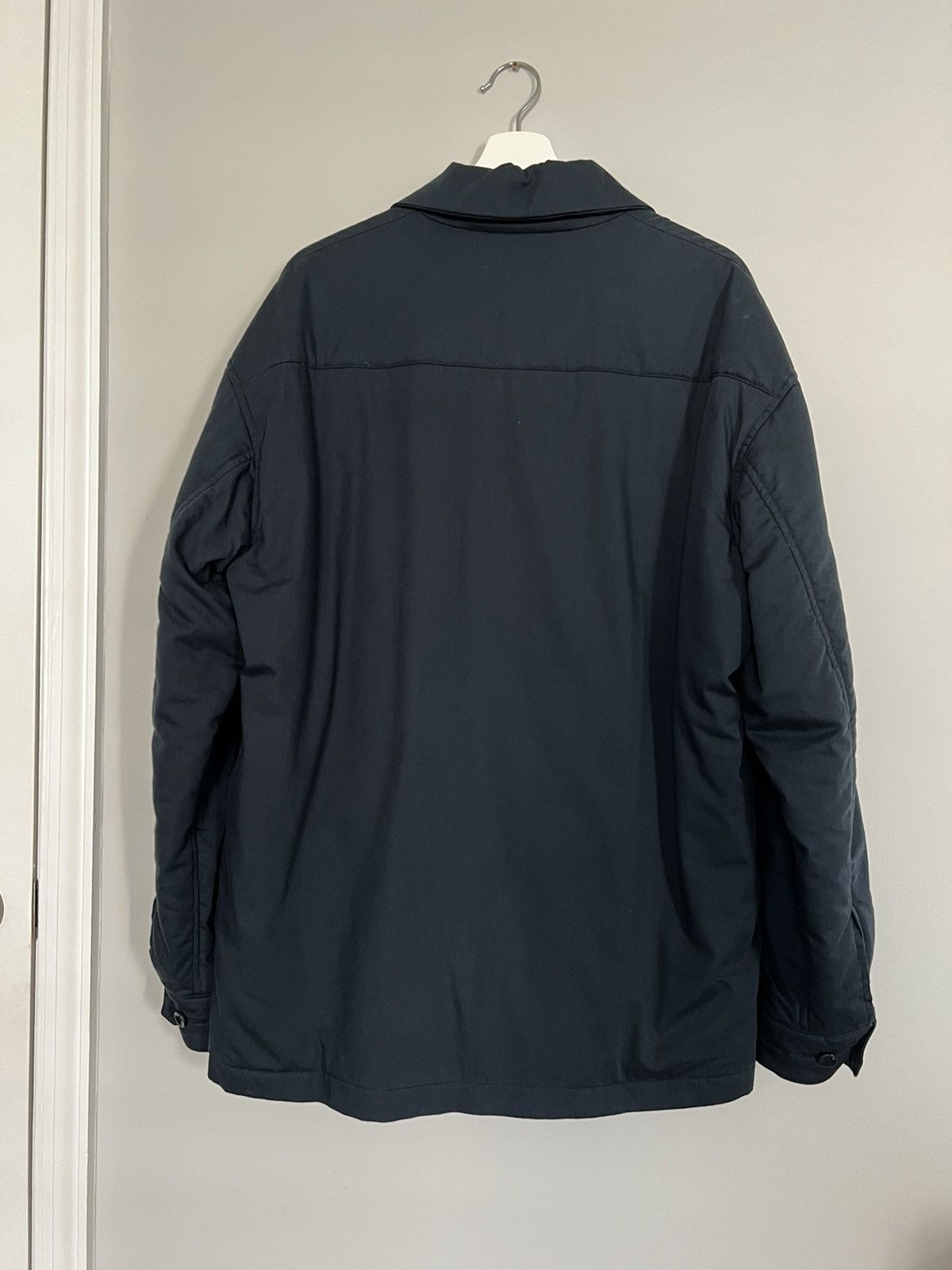 Lemaire Lemaire Wadded Overshirt - Vulcan Blue Size US M / EU 48-50 / 2 - 3 Thumbnail