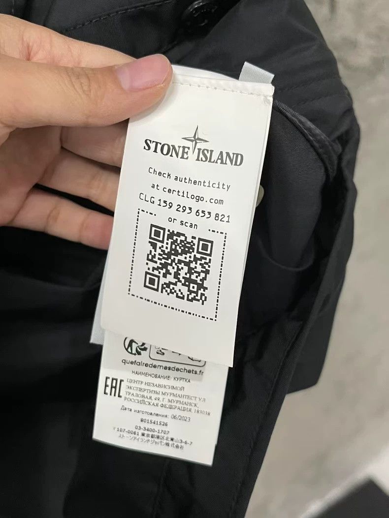 Stone Island Stone Island Waterproof Hooded Jacket -2506 Size US L / EU 52-54 / 3 - 7 Thumbnail