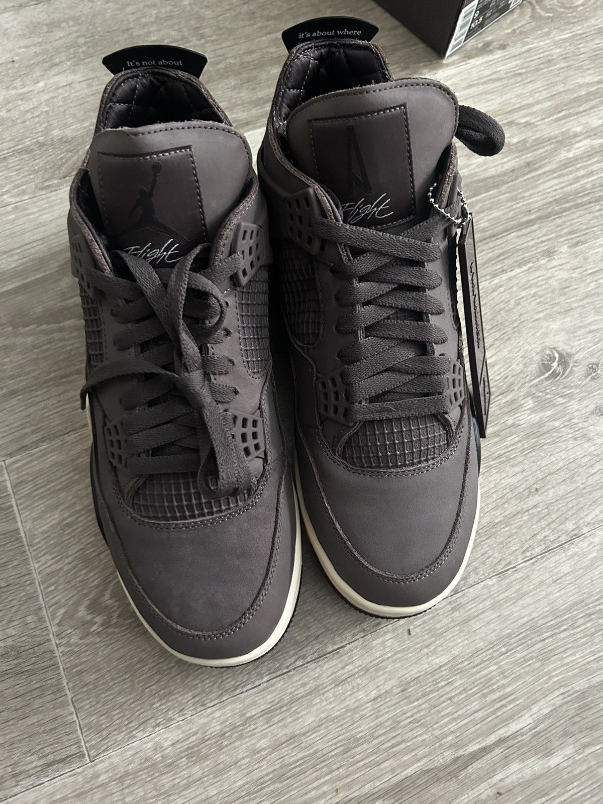A Ma Maniere × Nike Jordan 4 Retro SP x À Ma Manière Size US 9 / EU 42 - 4 Thumbnail
