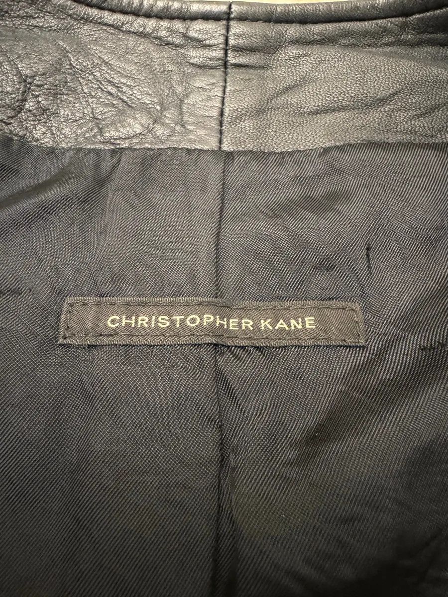 Vintage Christopher Kane Moto Multi-Zip Leather Jacket Size S / US 4 / IT 40 - 5 Thumbnail