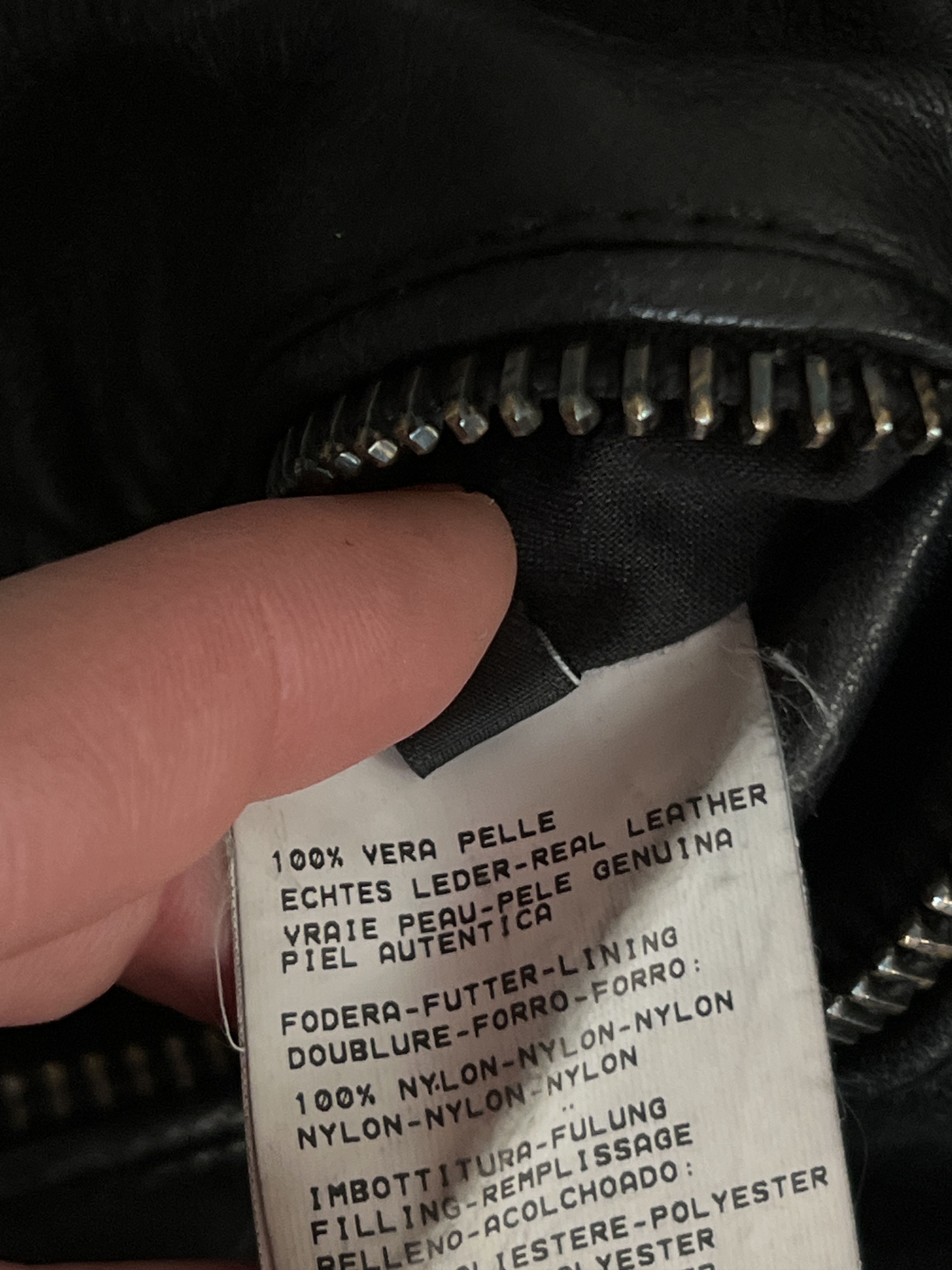 If Six Was Nine Vintage 2000s leather bomber jacket baggy boxy y2k japanese Size US L / EU 52-54 / 3 - 22 Thumbnail