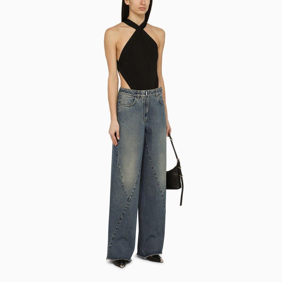 Givenchy o1d2blof0824 Jeans in Washed Blue Size 27" / US 4 / IT 40 - 2 Thumbnail