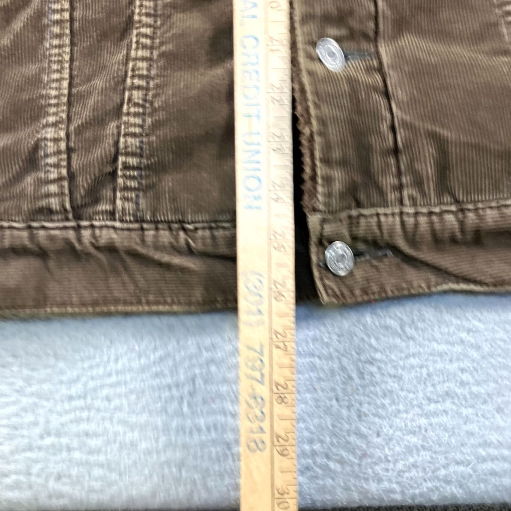 Gap VINTAGE Gap Corduroy Bomber Jacket Mens L Brown Sherpa Lined Trucker Y2K Size US L / EU 52-54 / 3 - 6 Thumbnail