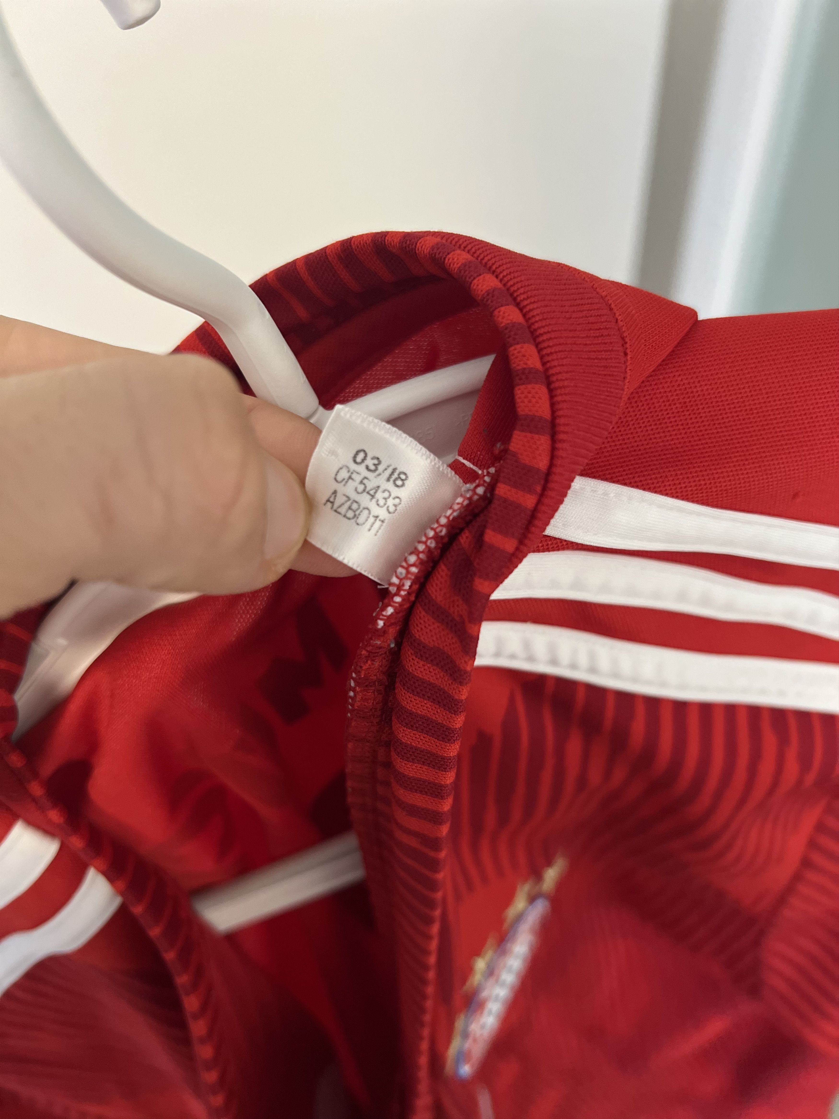 Adidas 2018-19 FC BAYERN MUNCHEN HOME #11 JAMES FOOTBALL Kit SHIRT Size US XXL / EU 58 / 5 - 8 Thumbnail