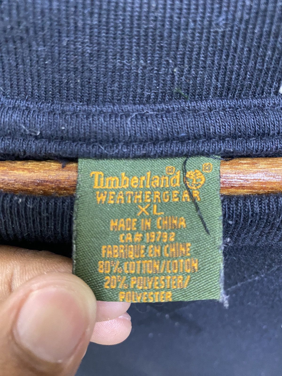 Timberland Vintage Timberland Sweatshirt Small Logo Crewneck Size XL Size US XL / EU 56 / 4 - 9 Thumbnail