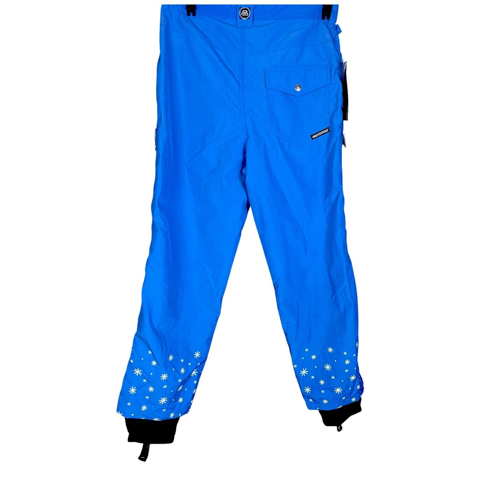 686 Vintage 686 Enterprises Men's Large Blue Snowboarding Pants Size US 34 / EU 50 - 2 Thumbnail