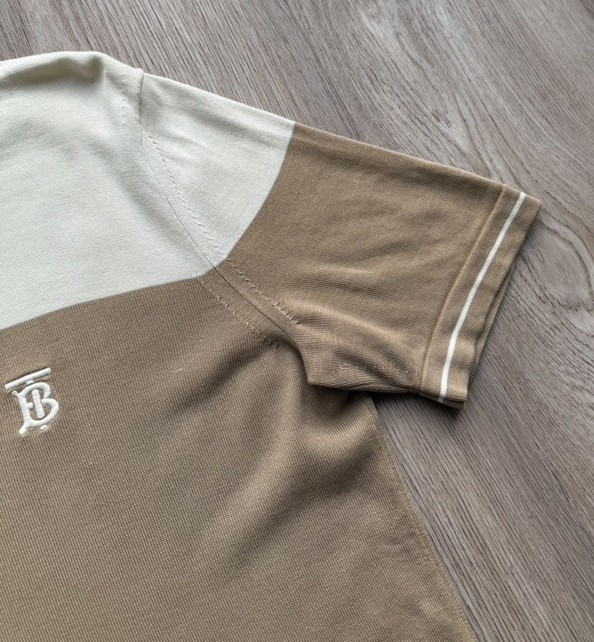 Burberry Burberry London Beige Polo T-Shirt Size US XS / EU 42 / 0 - 5 Thumbnail