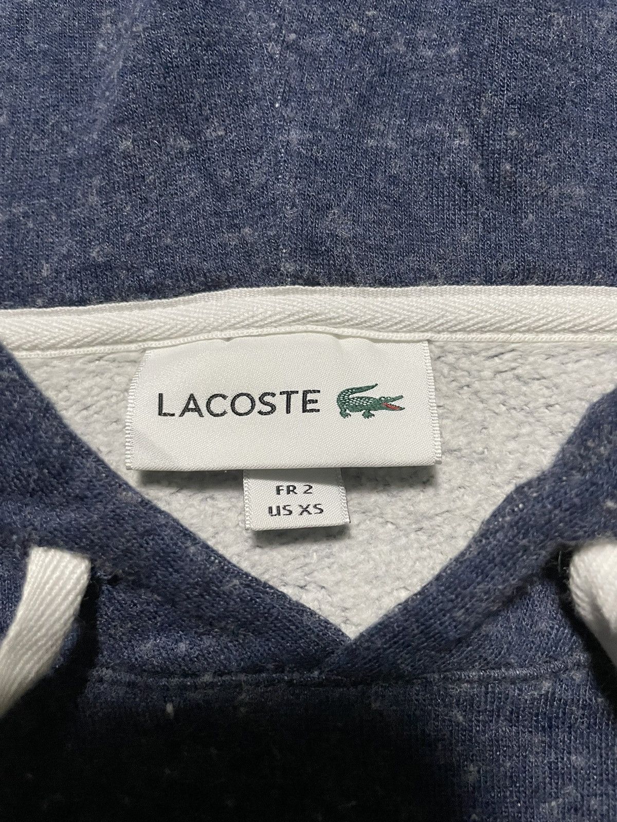 If Six Was Nine × Lacoste Vintage y2k Lacoste x Hoodie Rare Design Size US XS / EU 42 / 0 - 4 Thumbnail