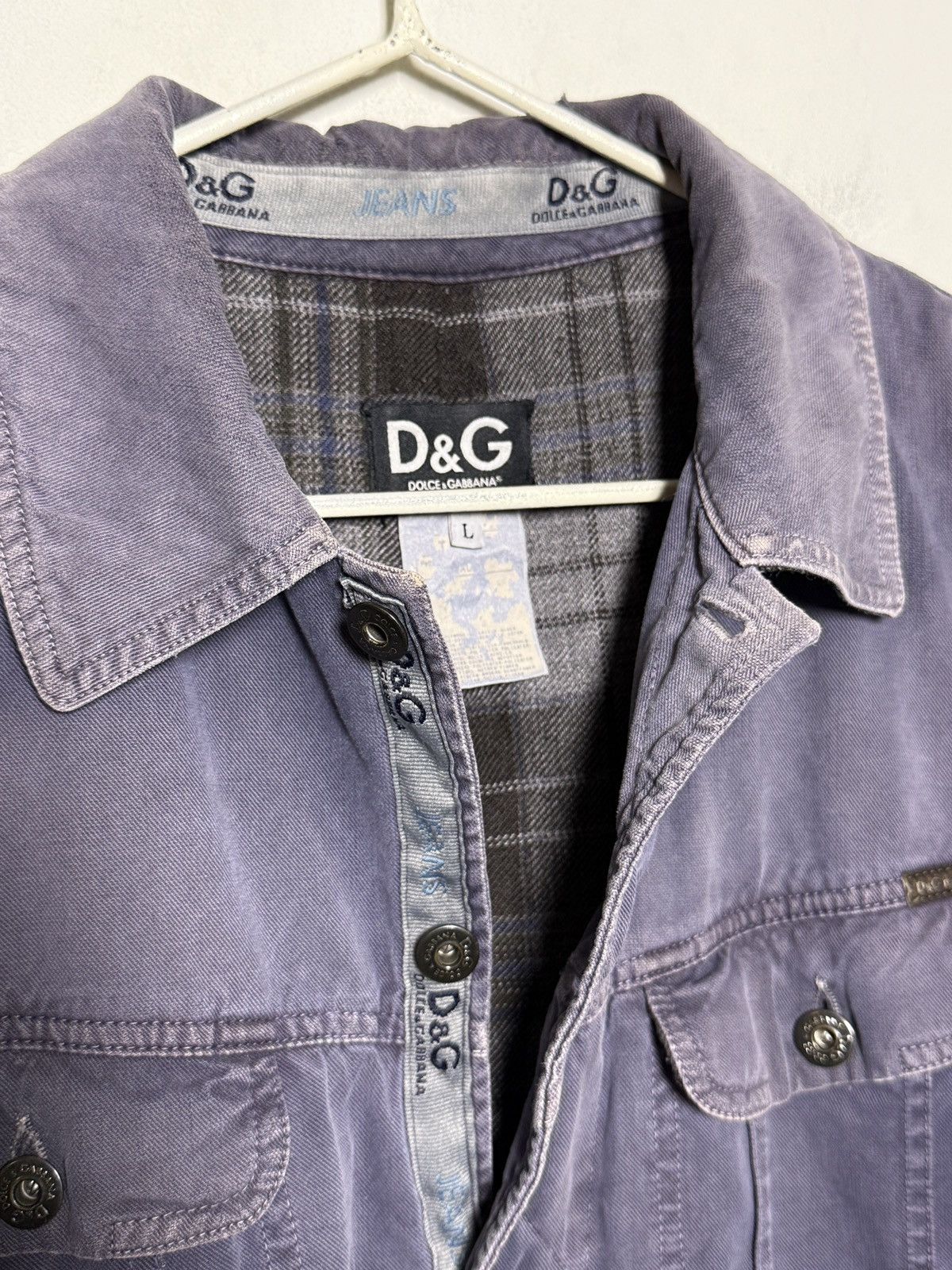 Dolce & Gabbana dolce&gabbana y2k archive faded jacket Size US L / EU 52-54 / 3 - 10 Thumbnail