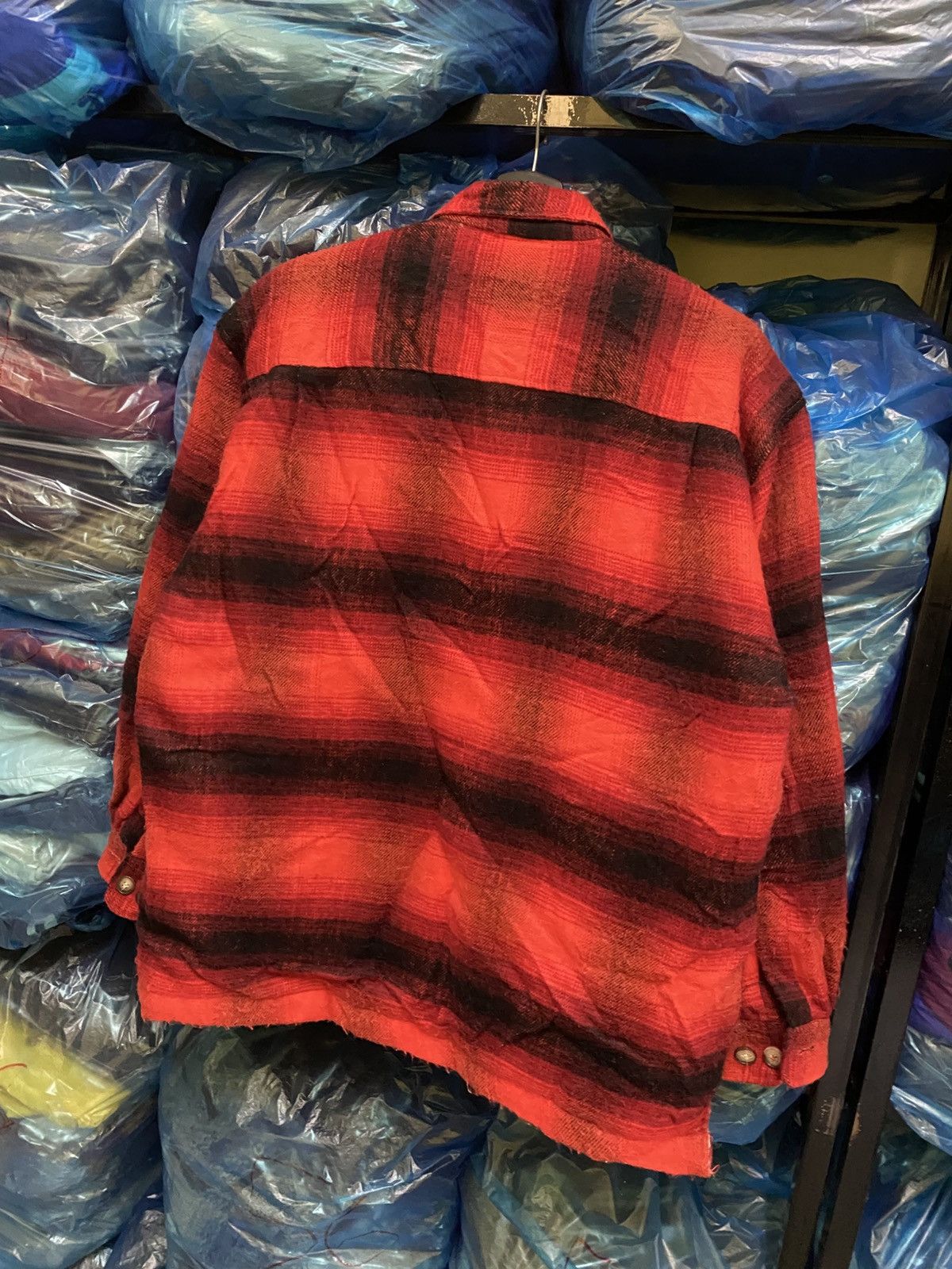 Vintage Active Scene Outdoor Plaid Wool Jacket Sherpa Lined Size US M / EU 48-50 / 2 - 11 Thumbnail