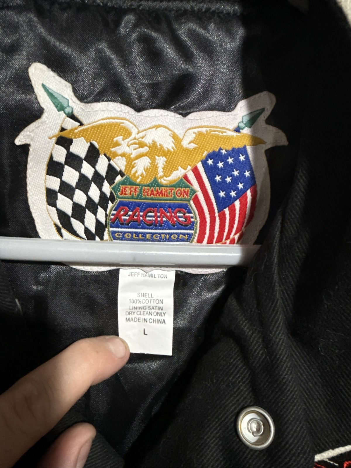 Jeff Hamilton NWT VTG 90’s Jeff Hamilton Jacket Sz L Dale Earnhardt Sr. Size US L / EU 52-54 / 3 - 8 Thumbnail