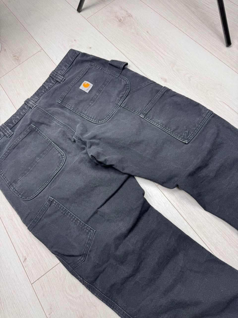 Carhartt Vintage carhartt workpants black cargo 36x32 Size US 32 / EU 48 - 2 Thumbnail