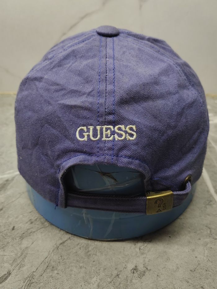 Guess Vintage Guess Distressed Style Cap Hat Size ONE SIZE - 4 Thumbnail