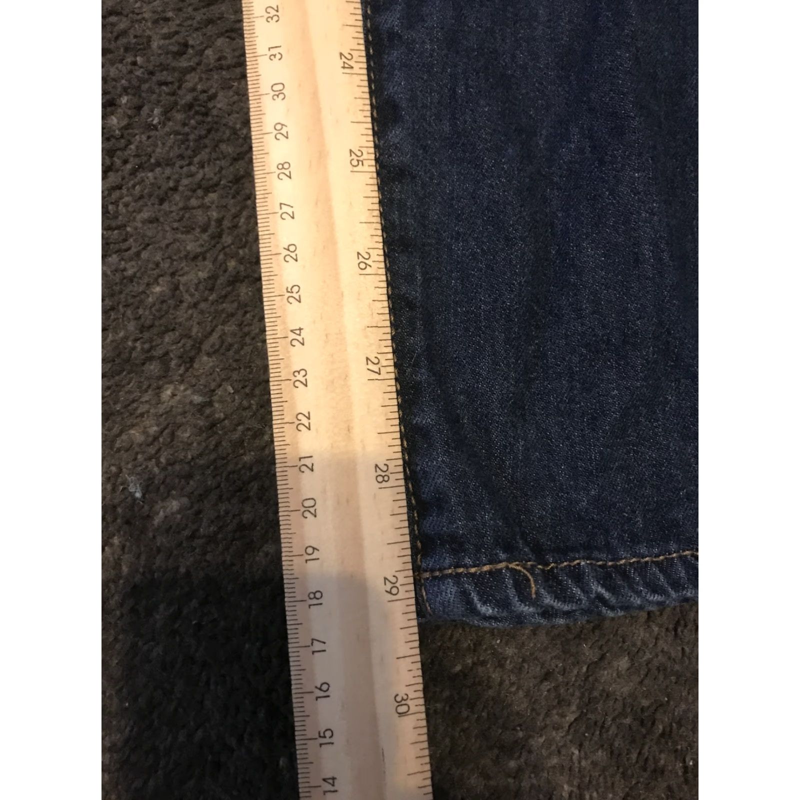 Juicy Couture Juicy Couture Distressed Glitter Skinny Blue Jeans Women’s 4 Size 27" / US 4 / IT 40 - 2 Thumbnail