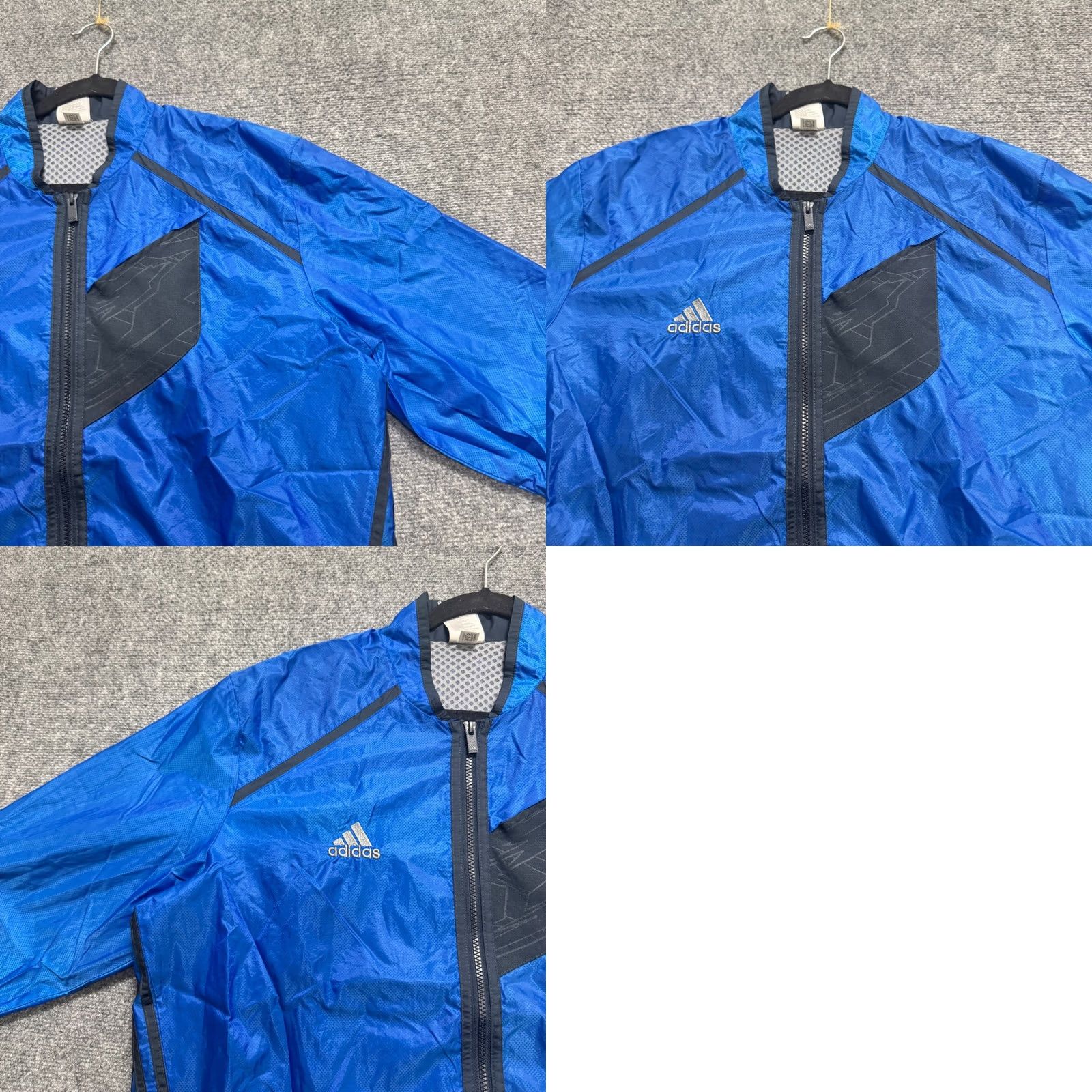 Adidas VINTAGE Adidas Windbreaker Jacket Track Jacket NYLON Light Blue Men's XL Blue Mens XL Nylon Light Blue Track Jacket Adidas Windbreaker Size US XL / EU 56 / 4 - 9 Thumbnail