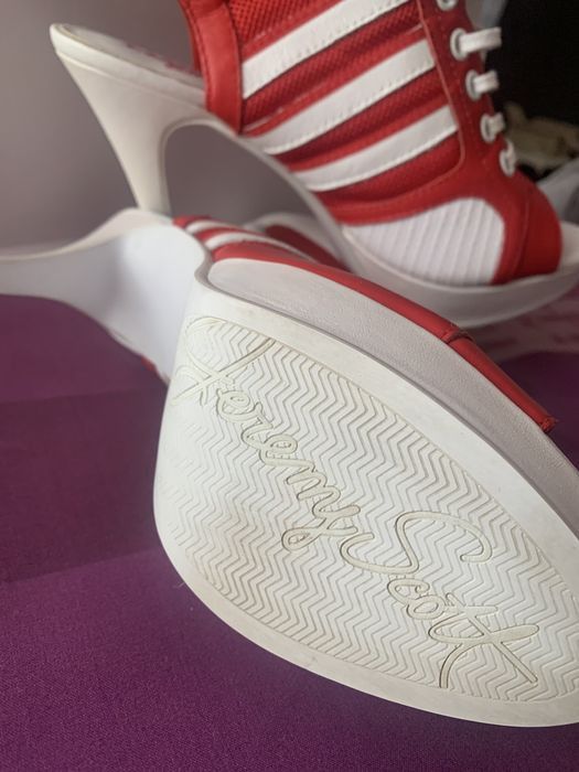 Adidas × Jeremy Scott Adidas Jeremy Scott HIGH HEEL BOOTS, WOMENS shoes 5,5 D65702 Size US 5.5 / IT 35.5 - 5 Thumbnail