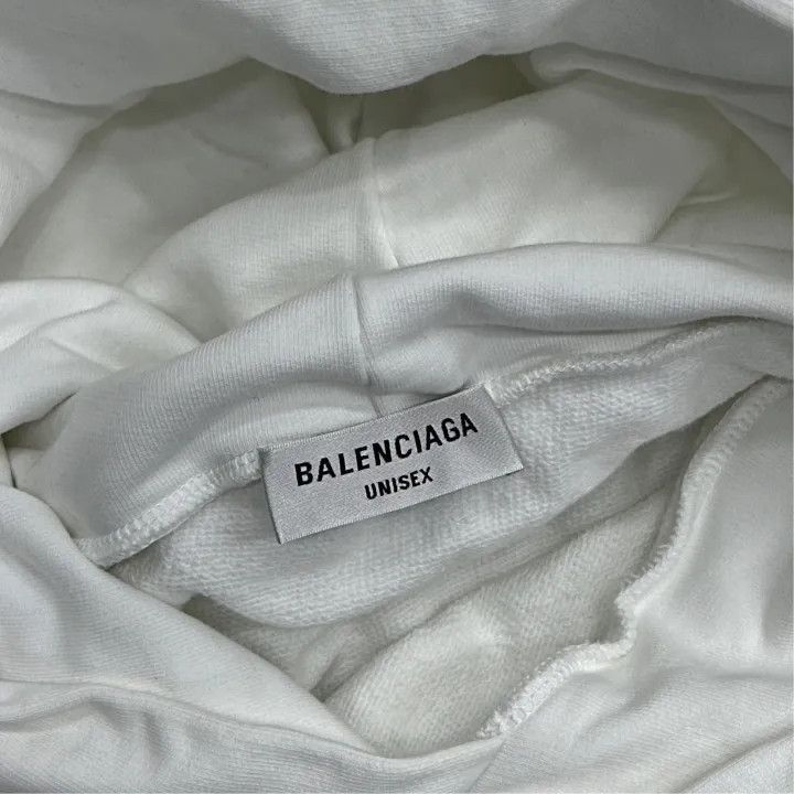 Balenciaga Balenciaga FW22 Logo Printed Casual Sweatshirt 0079-2507 Size S / US 4 / IT 40 - 4 Thumbnail