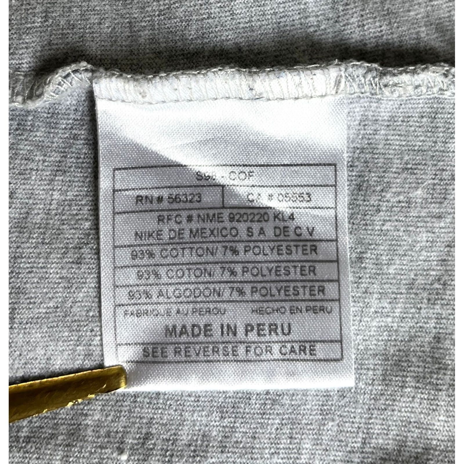 Nike Nike Polo Shirt Men’s Vintage 90s Sz M Gray Polo Mens Size US M / EU 48-50 / 2 - 7 Thumbnail