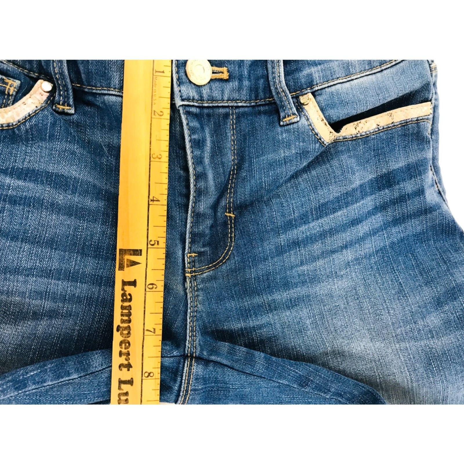White House Black Market White House Black Market Jeans Women's Size 4P The Skinny Ankle Side Zip Hem Size 27" / US 4 / IT 40 - 3 Thumbnail