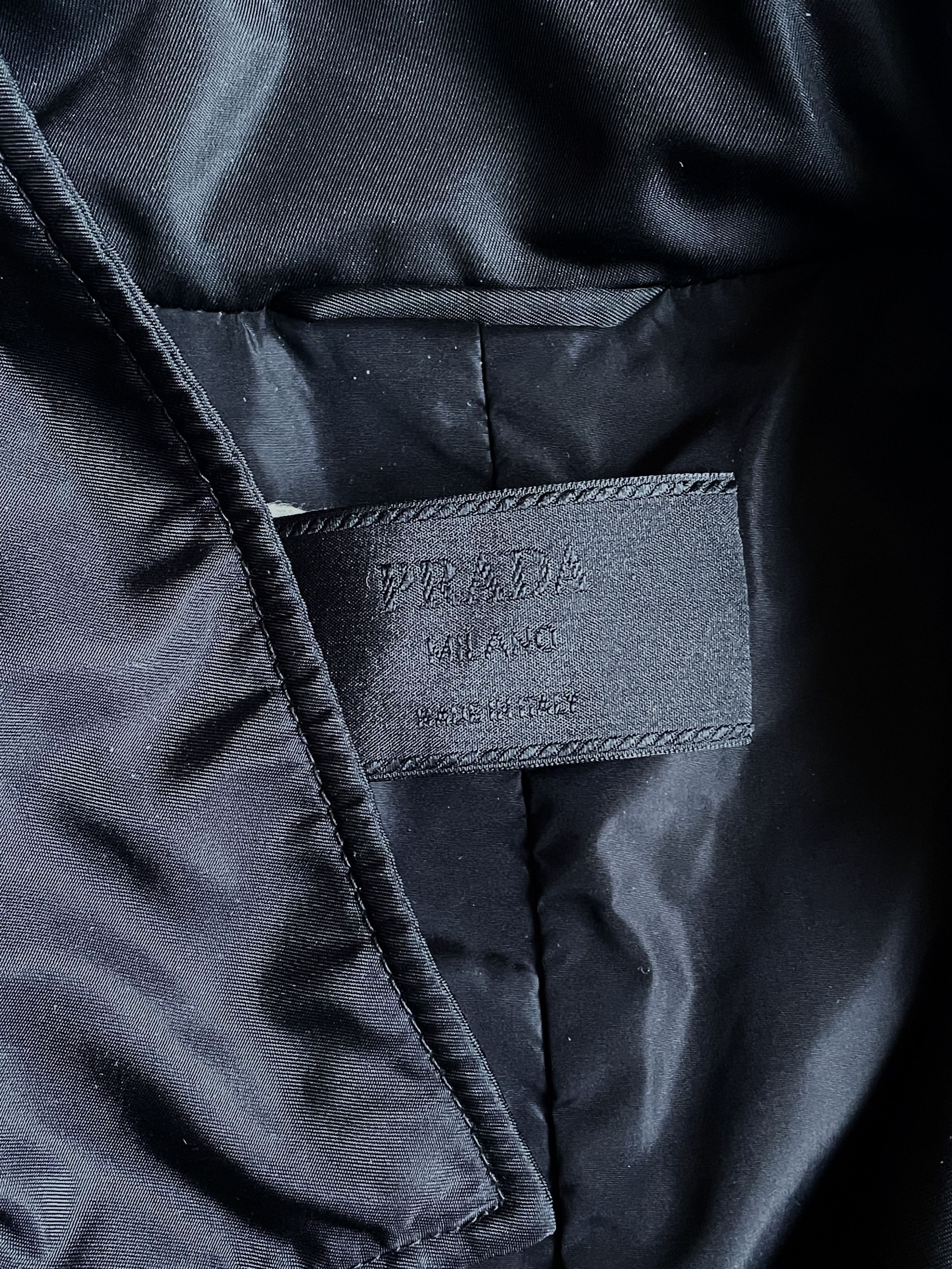 Prada Prada FW 1999/2000 Nylon K-Way Raincoat Size L / US 10 / IT 46 - 10 Thumbnail
