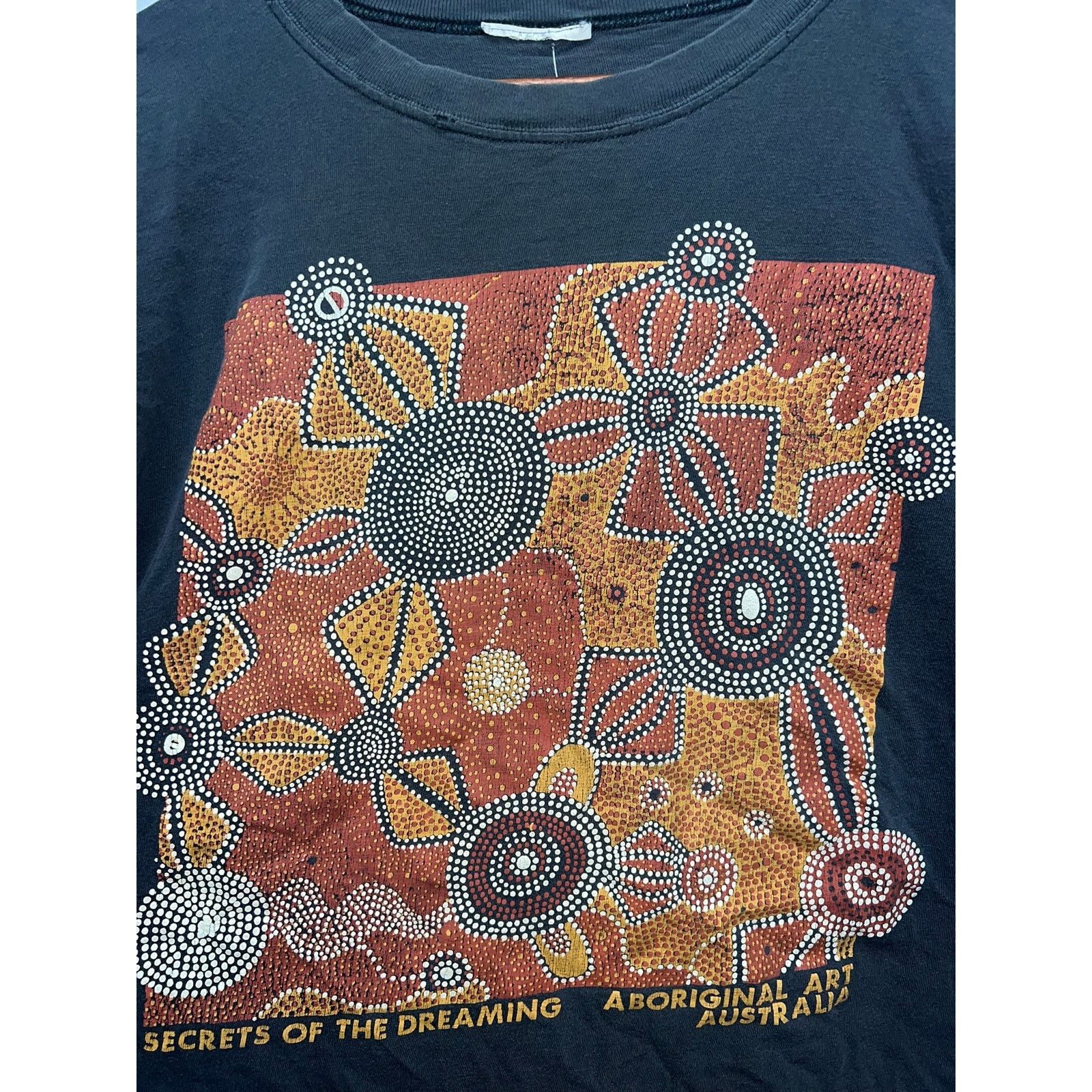 Vintage Vintage Aboriginal Art Shirt Secrets Of The Dreaming 90s L Size US L / EU 52-54 / 3 - 4 Thumbnail